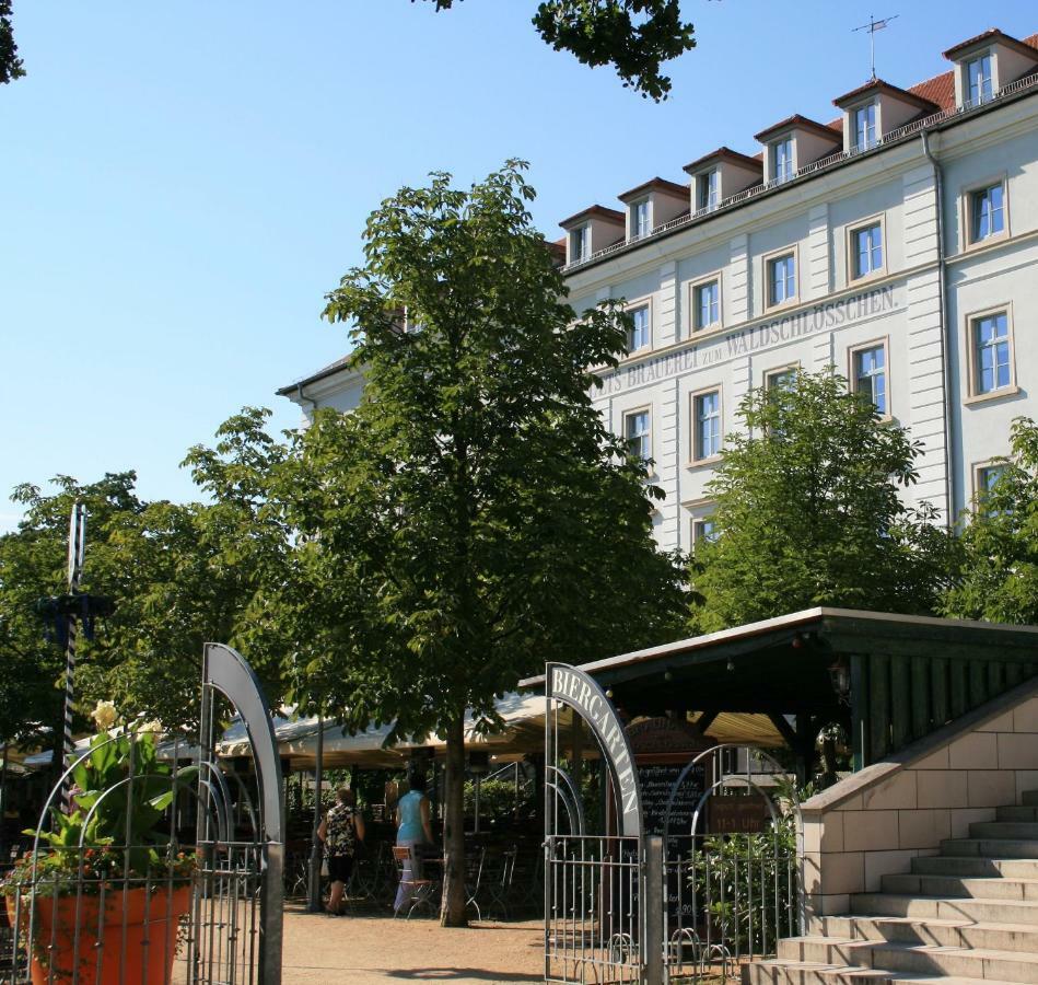 דרזדן Hotel Am Waldschloesschen - Brauhaus מראה חיצוני תמונה